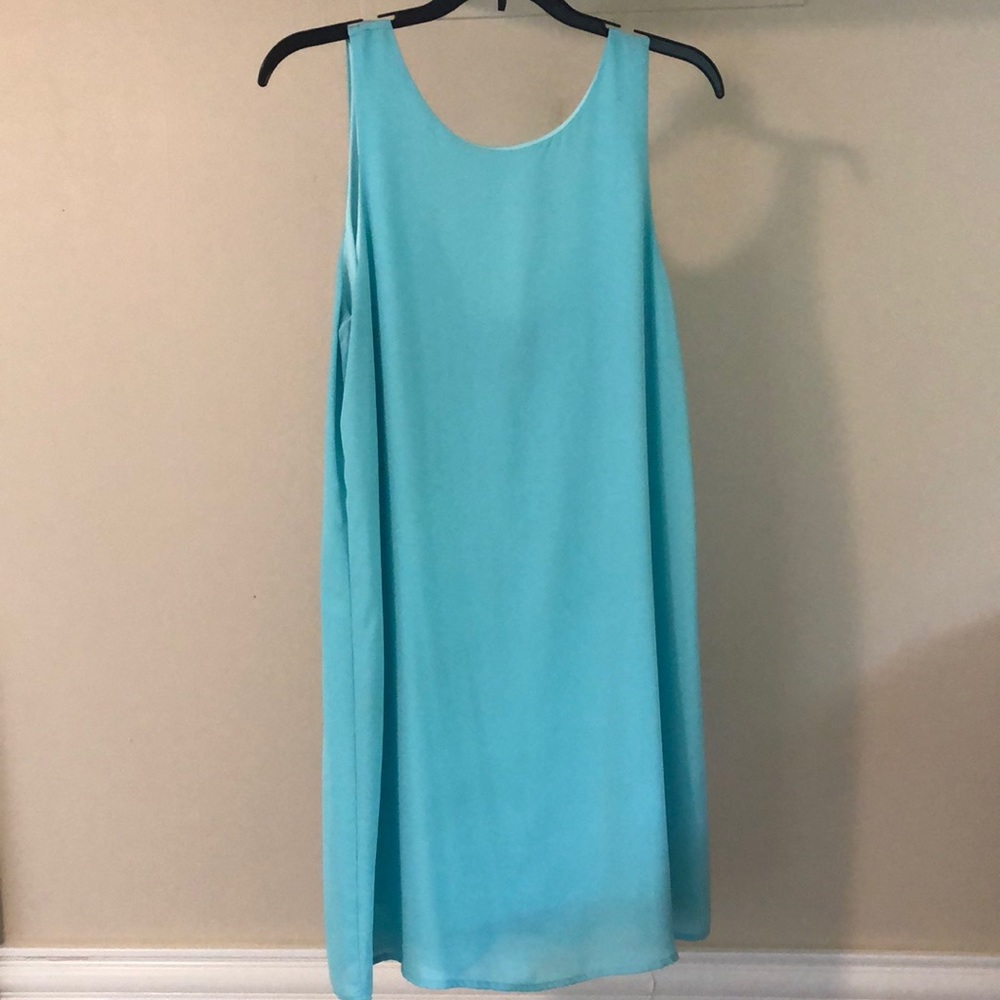 Aqua dress